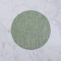 Round Woven Placemats Set of 4 (Green)