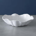 Bloom Medium Wavy Bowl (White)