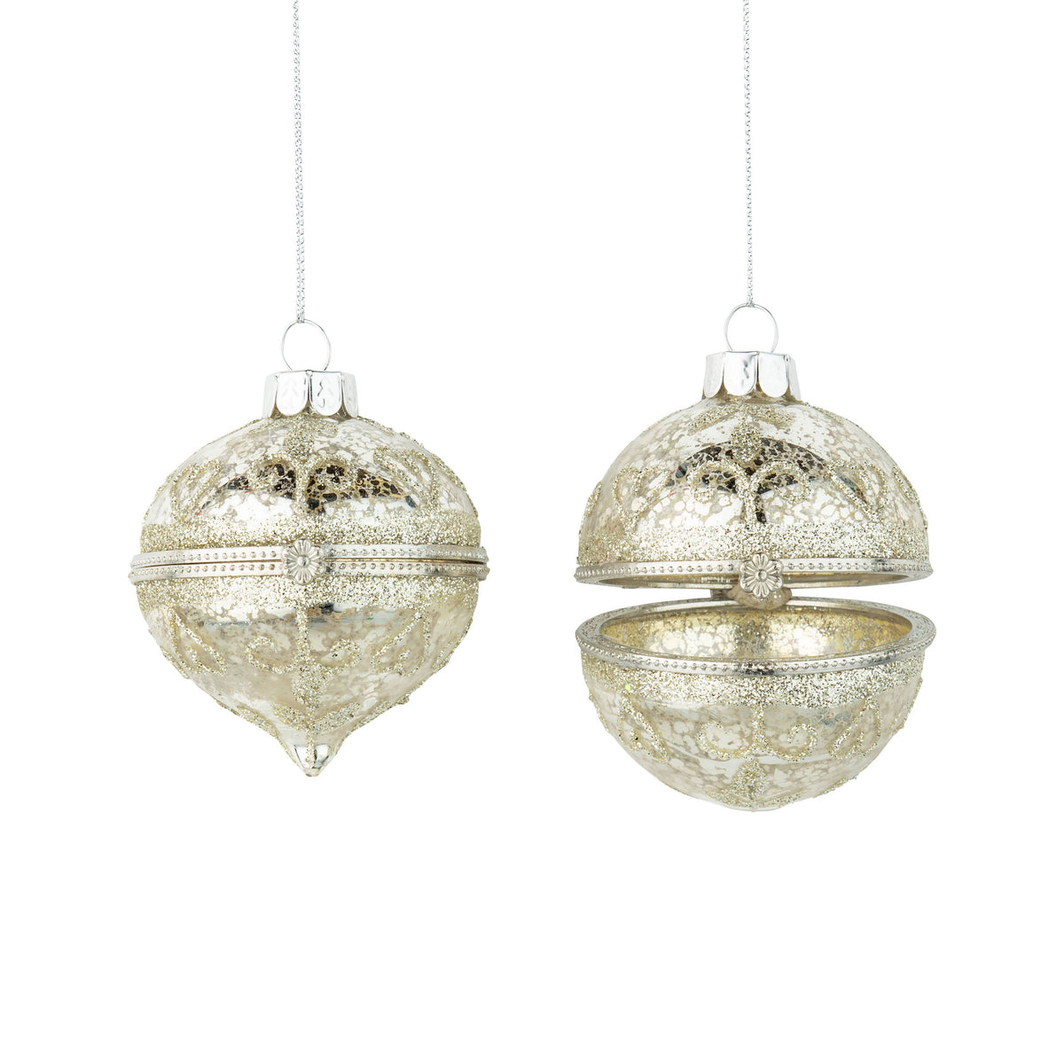 Matte sil Ornament
