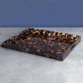 Acrylic Tortoise X-Large Tray With Handles