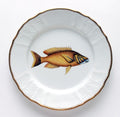 Gold/Lavender Dinner Plate