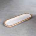 Bamboo Baguette Platter (White and Natural)