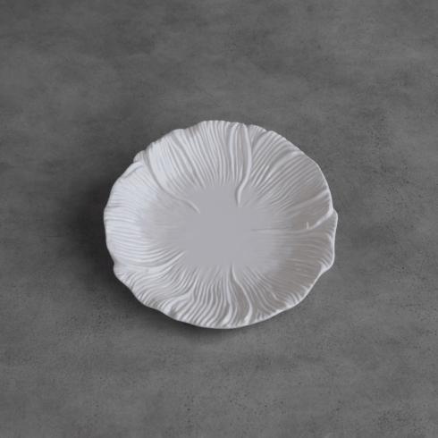 Lettuce 9" Salad Plate Set of 4  (White)
