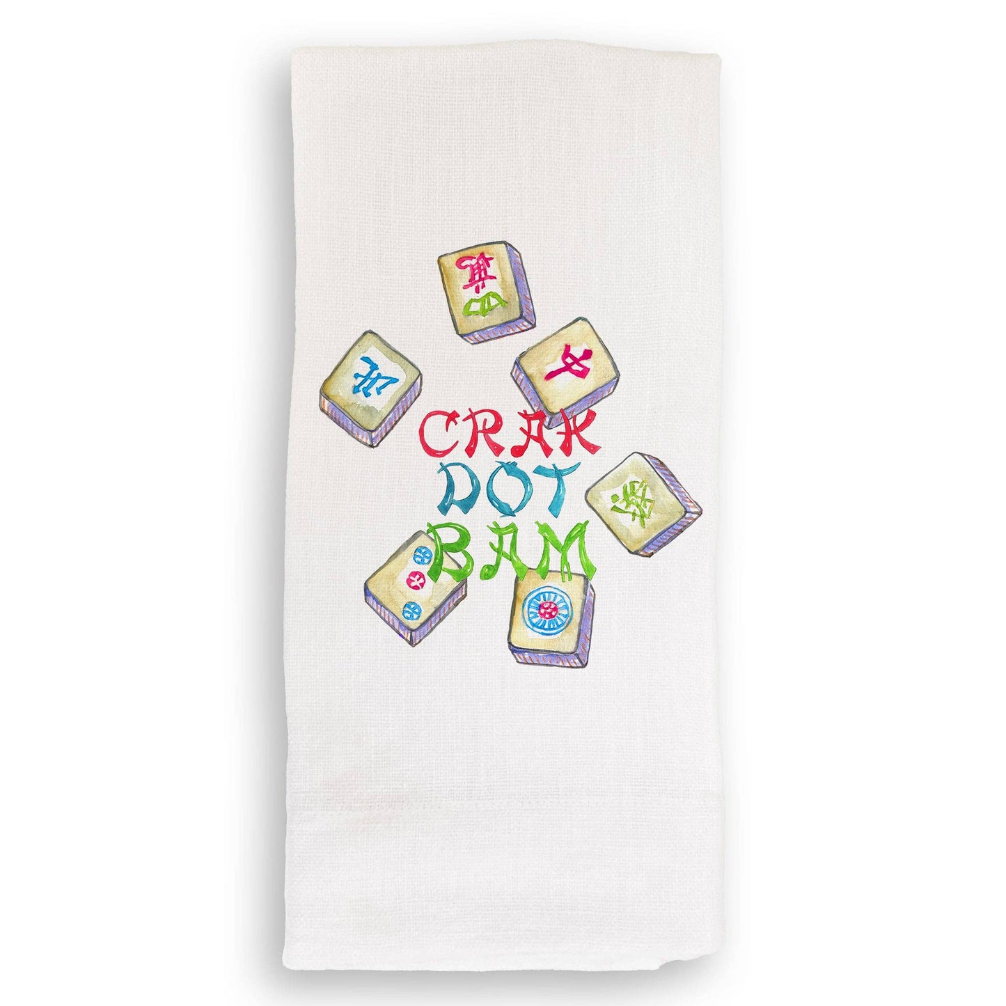 Colorful Mahjong Tiles