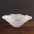 Alabaster Wave Large Bowl (White)