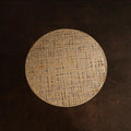 Woven  15" Round Placemats Set of 4 (Gold)