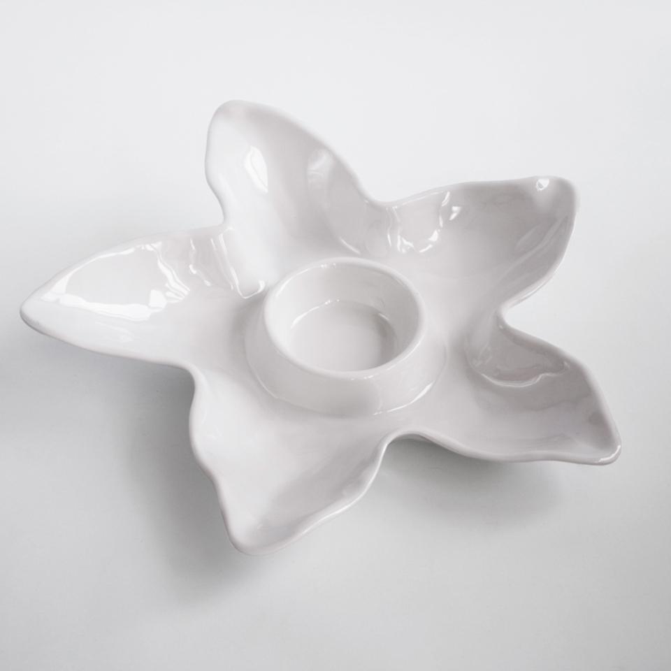 Ocean Starfish Chip &amp; Dip (White)