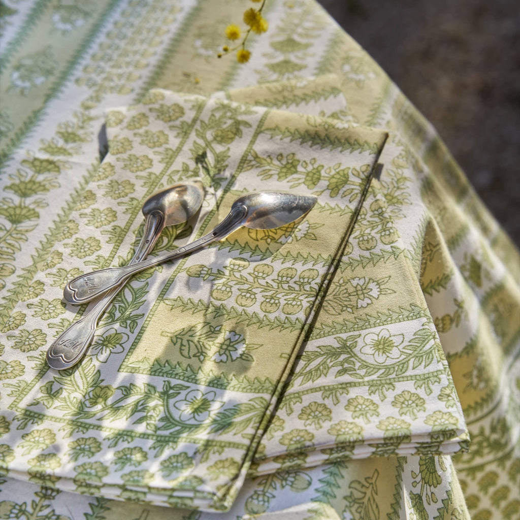 Provence Avignon Pistache Tablecloth
