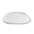 VIDA Bloom Pinched Large Oval Platter (White)