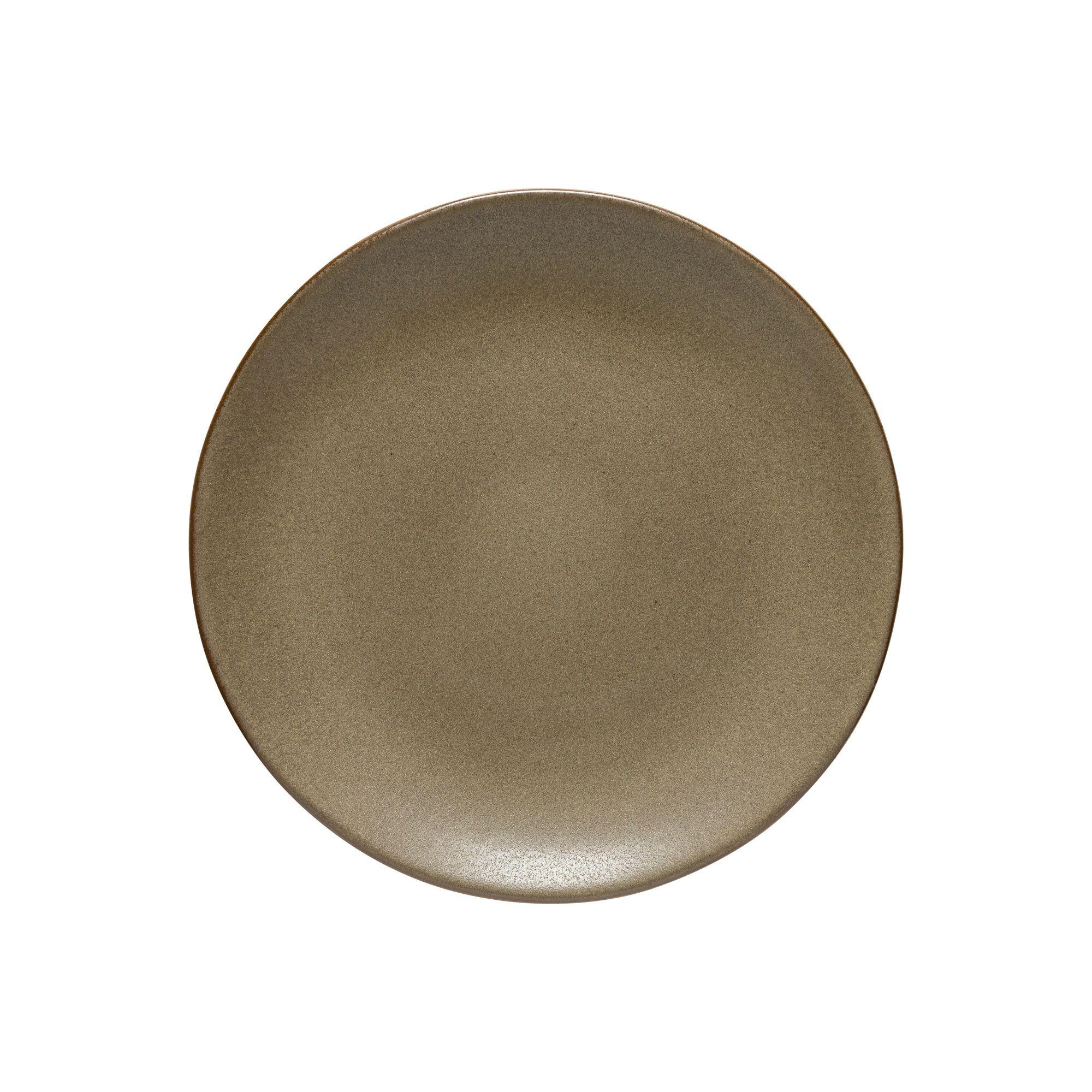 Dinner plate, Olive green