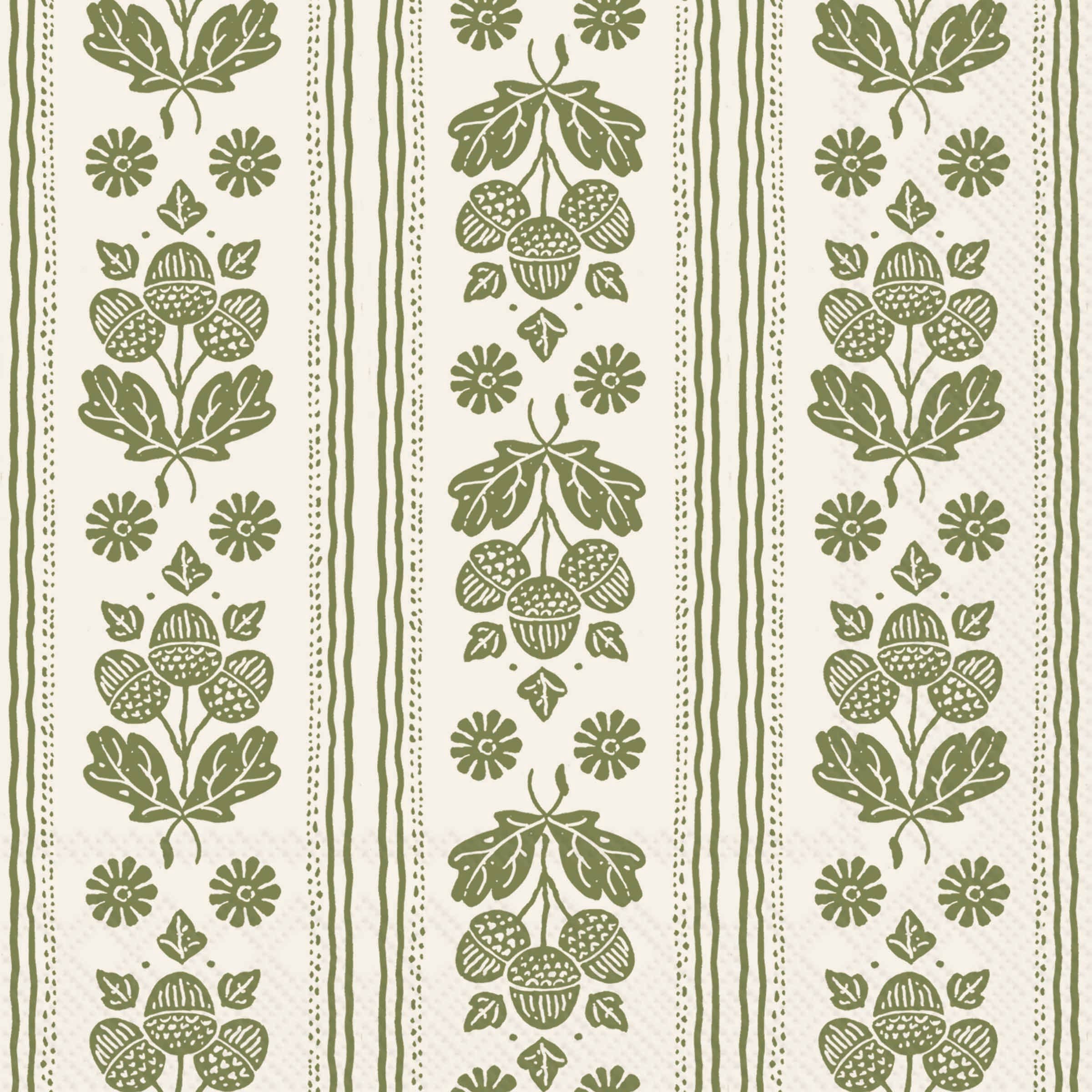 Autumn Wallpaper Green Paper Lunch Napkins 20 ct Fall Autumn