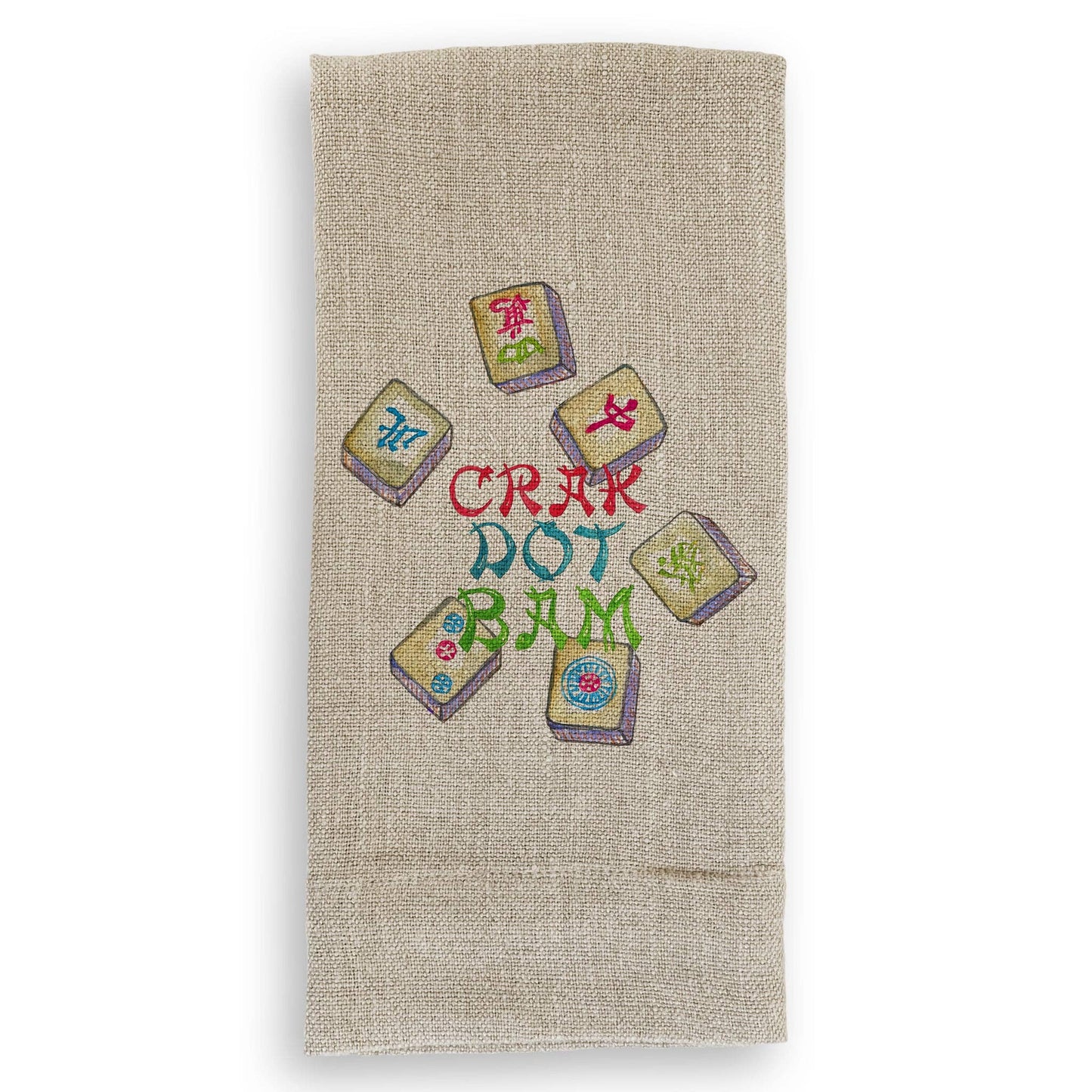 Colorful Mahjong Tiles