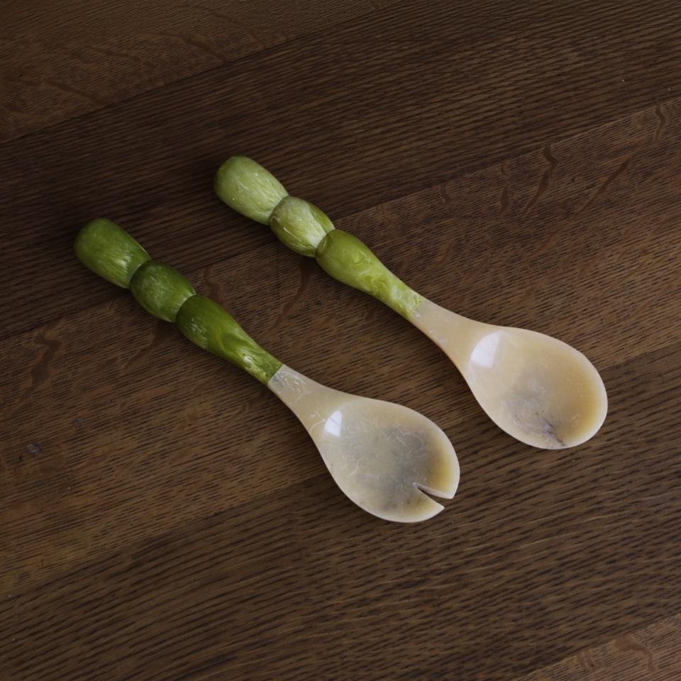 Rio Bubble  Salad Servers  (Green)