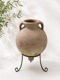 Kairouan Amphora | Tunisian Clay Olive Oil Vessel