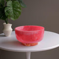 Rio Large Bowl with Base (Pink and Orange)