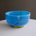 Rio Large Bowl with Base (Blue and Green)