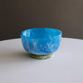 Rio Small Bowl with Base (Blue and Green)