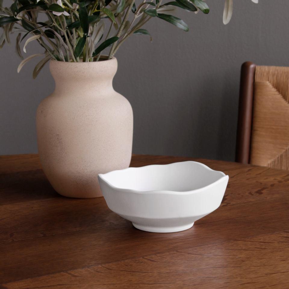 VIDA Nube Dakota Small Bowl (White)