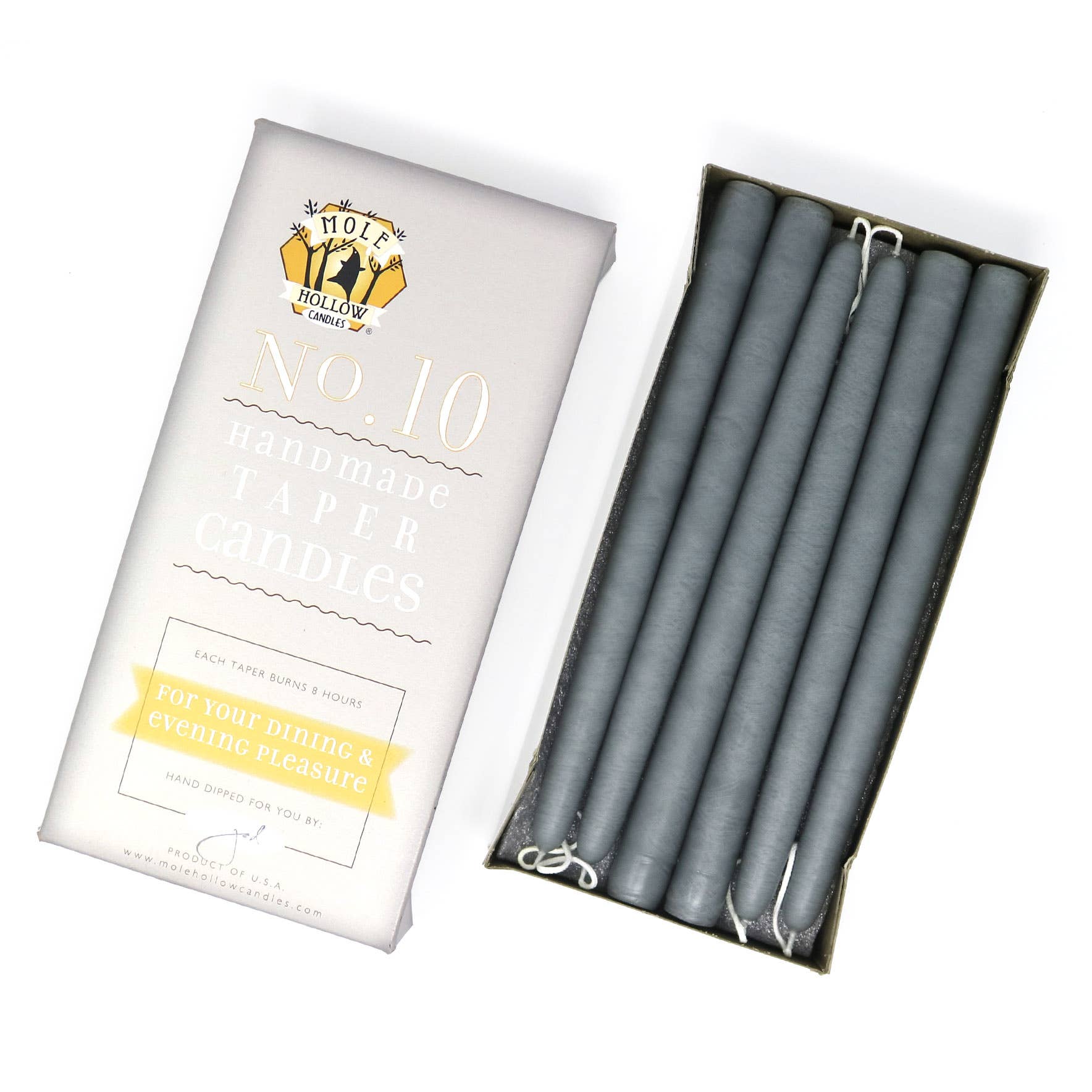10" Taper Candles - Choose from 39 colors!