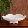 Amelia Pedestal Cake Plate White