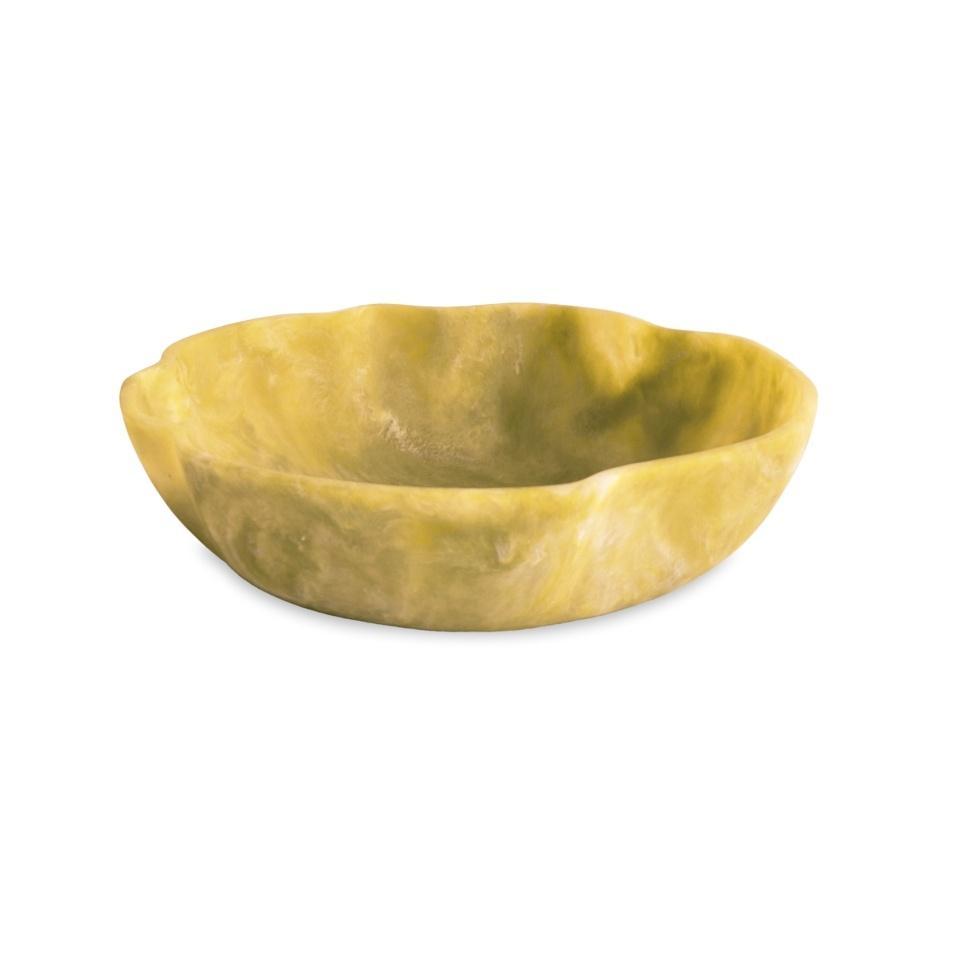 Sorbet Large Wavy Round  Bowl (Matcha)