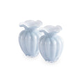 GLASS Petal Small Vase Periwinkle