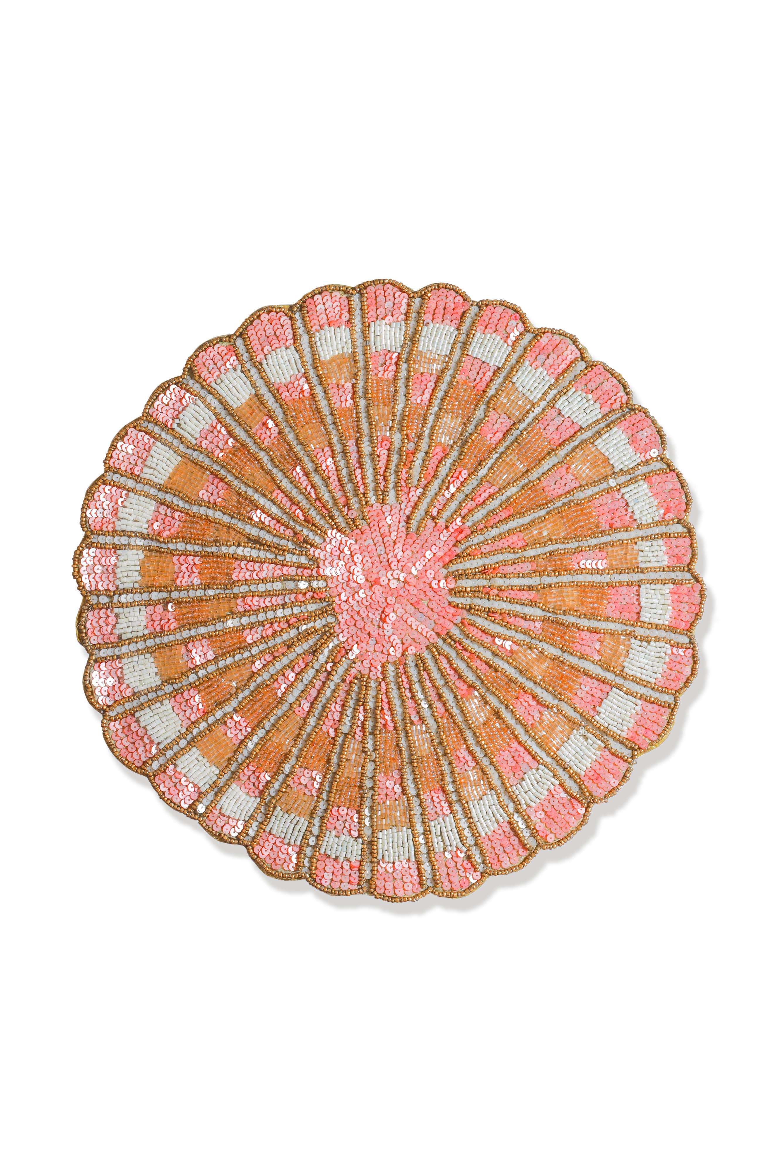The "Garden Party" Beaded Charger