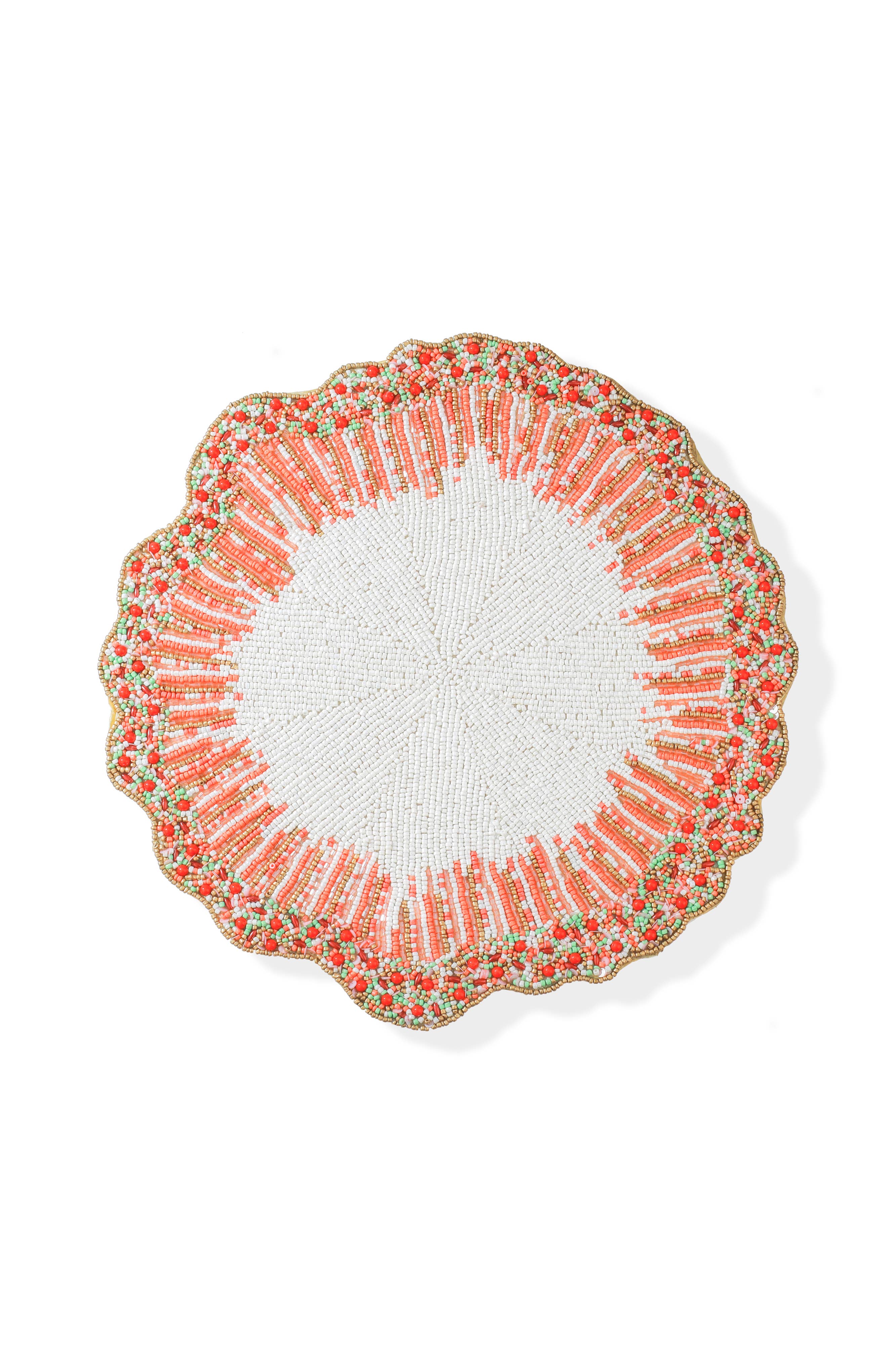 The "Citrus Sunburst" Beaded Placemat