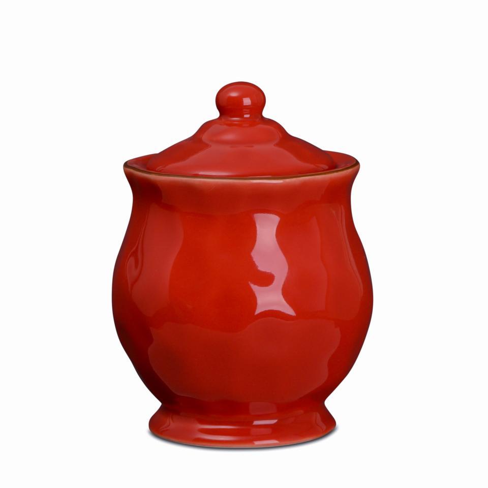 Cantaria Covered Sugar Poppy Red