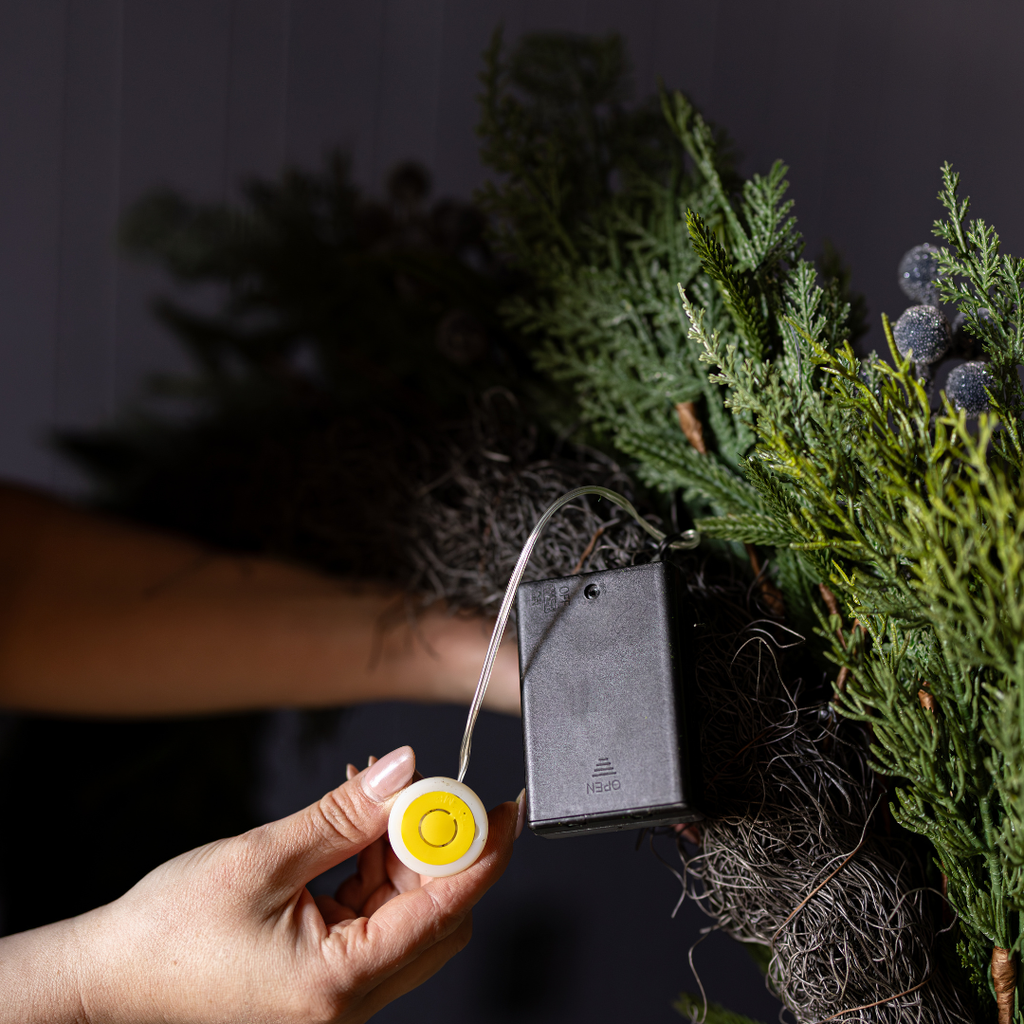 Norfolk & Cypress Mixed Real Touch Garland - 9 Ft