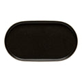 Oval Platter, Latitude black