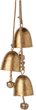 antiqued gld bells