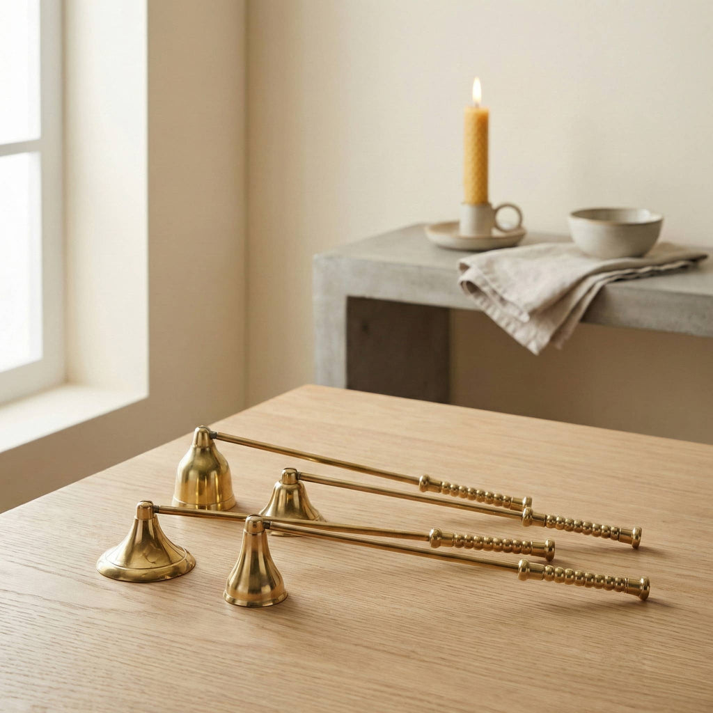 Gilded Candle Snuffers - Assortment of 4
