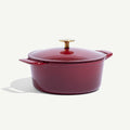Round Enameled Cast Iron Dutch Oven