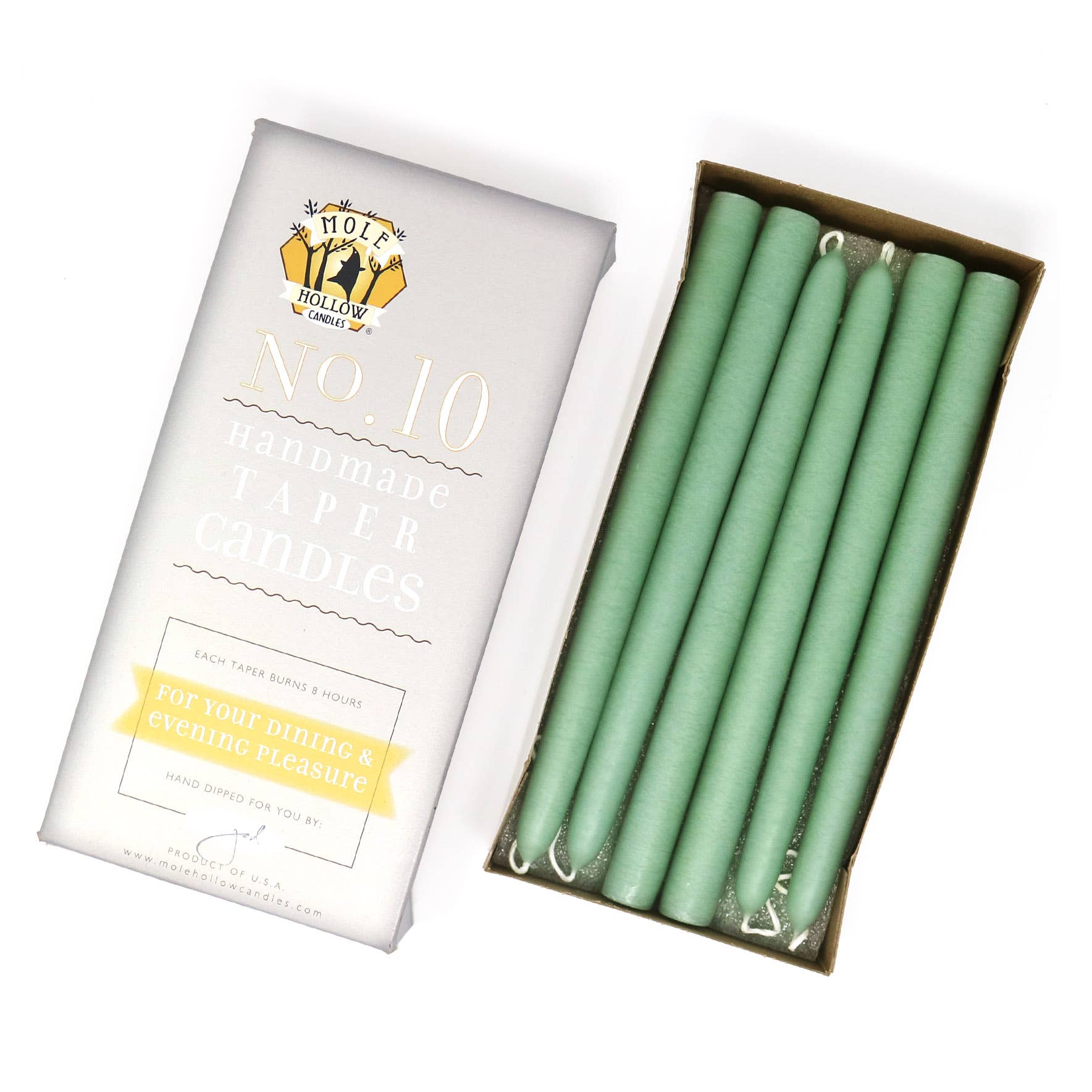 10" Taper Candles - Choose from 39 colors!