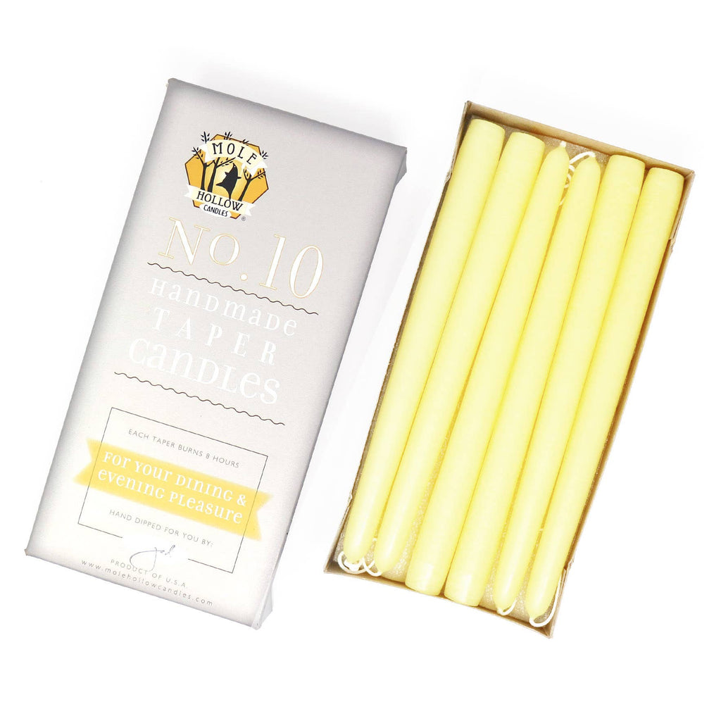 10" Taper Candles - Choose from 39 colors!