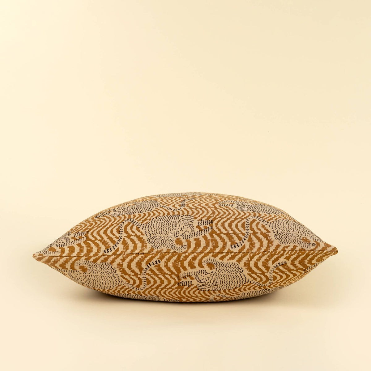 20x20 Taiga Block Print Pillow, Ochre