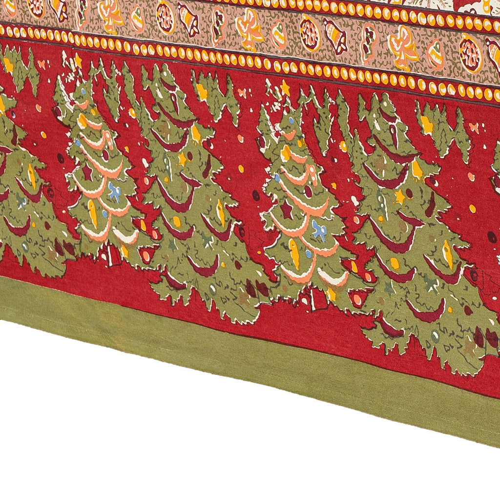 Noel Red & Green | French Tablecloths