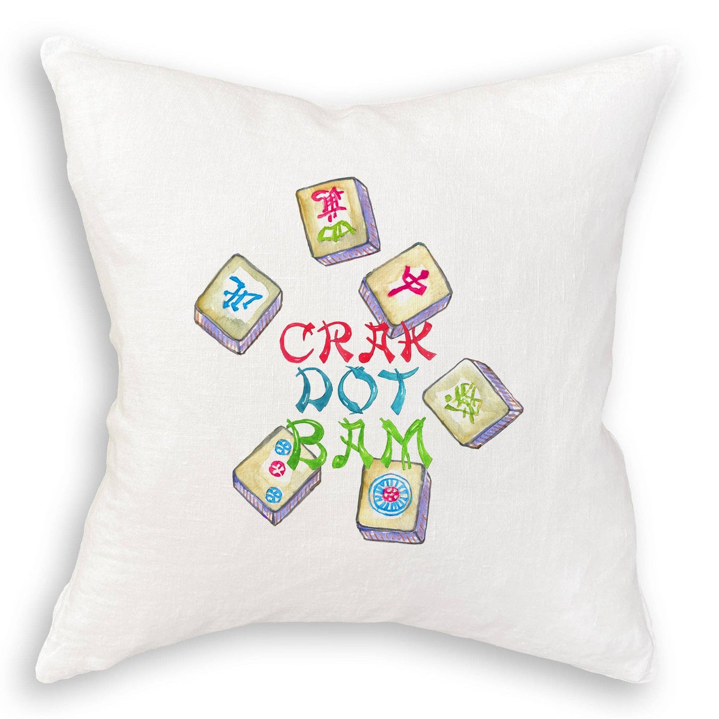 Colorful Mahjong Tiles