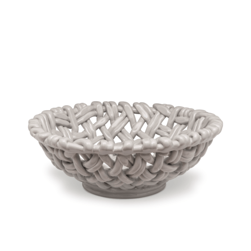 Round Basket Greige