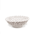 Round Basket White