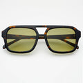 Havana Acetate Aviator Sunglasses