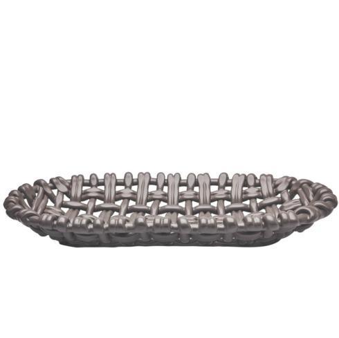 Oval Basket Charcoal