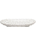 Oval Basket White