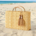 Handwoven Market Reed Storage, Palm Leaf Storage Baskets.