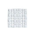 6" Square Trivet White