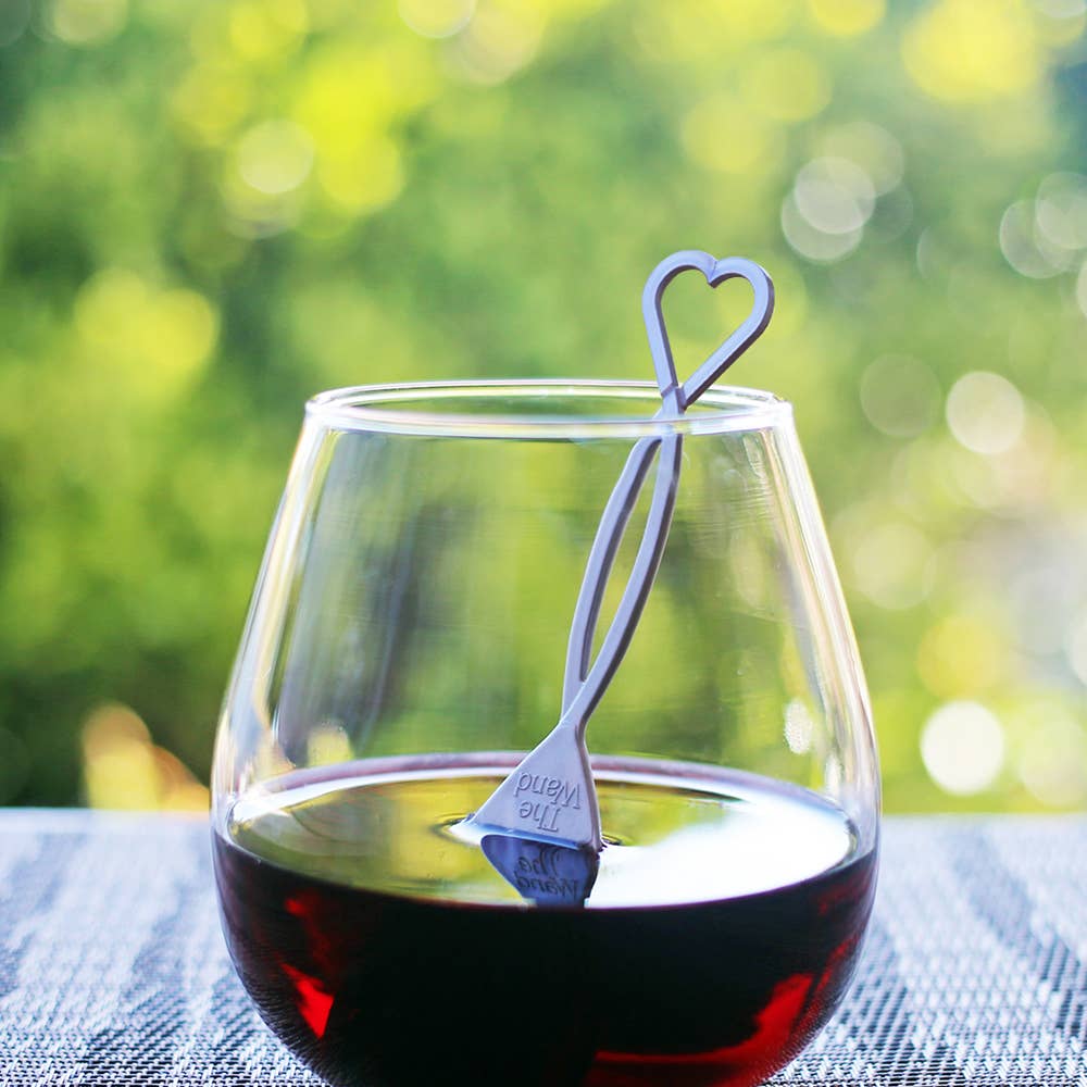 Original, bold and brilliant Silver Wine Wand