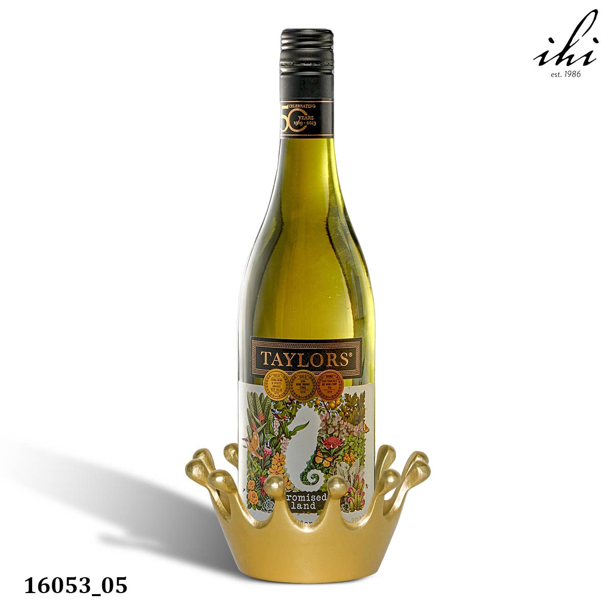 Gold Crown Bottle Holder