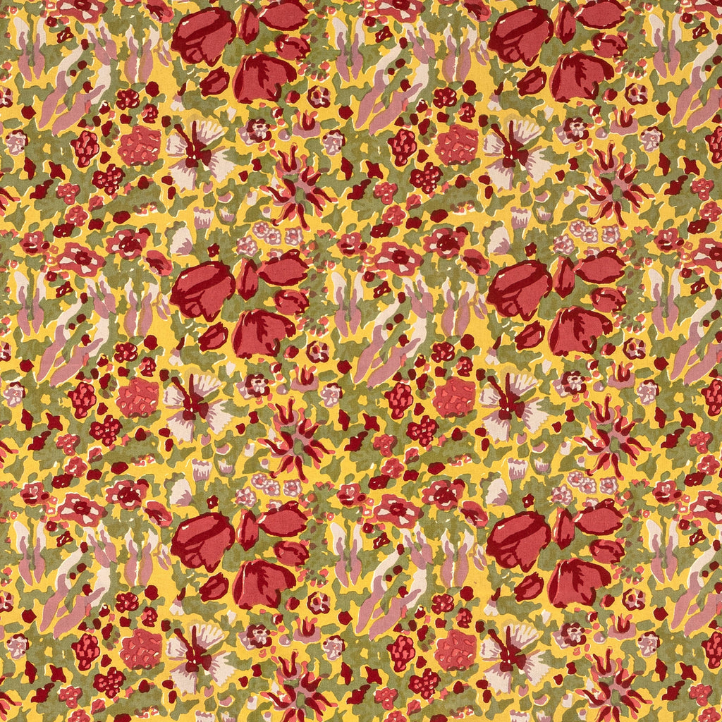 Jardin Red & Green | French Tablecloths