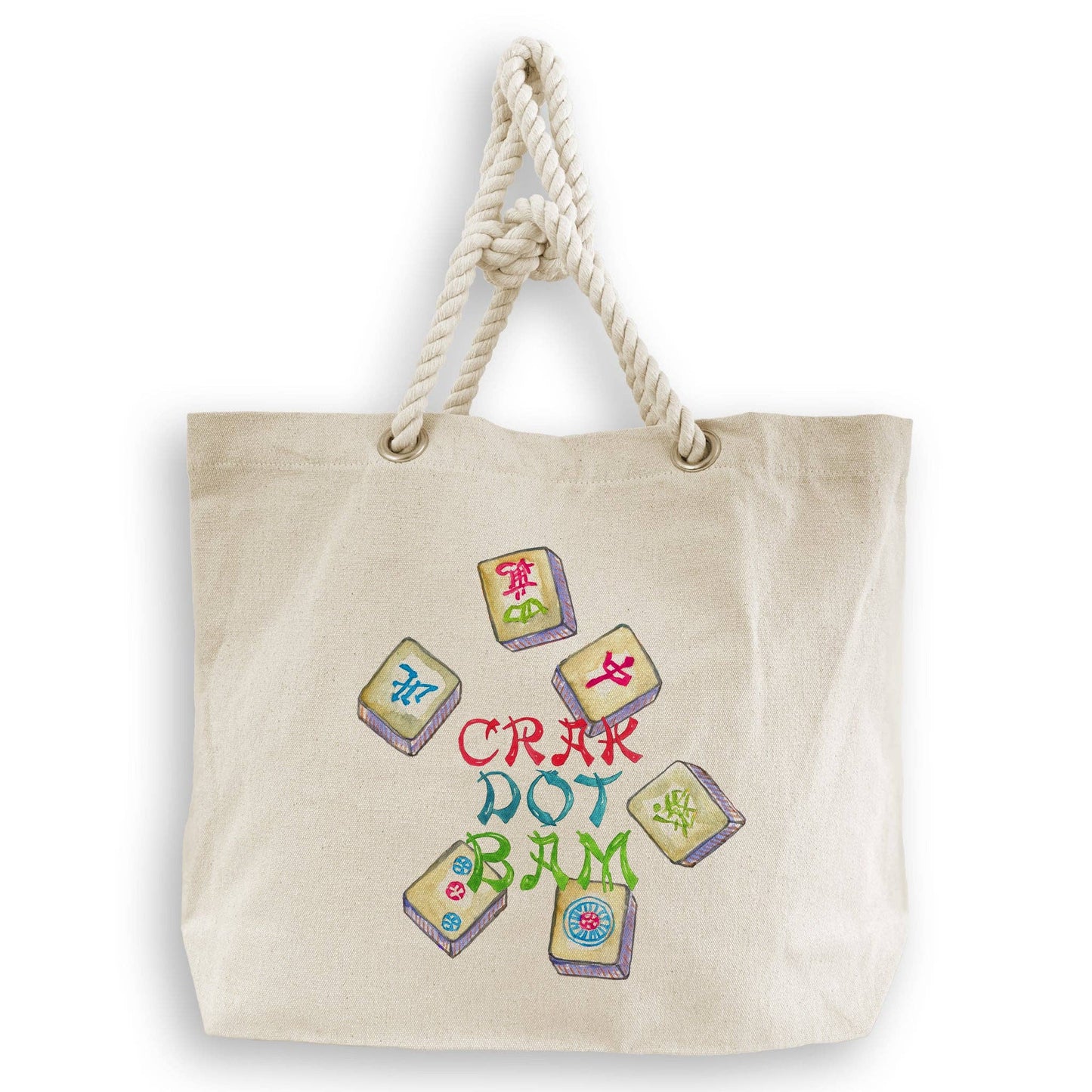 Colorful Mahjong Tiles